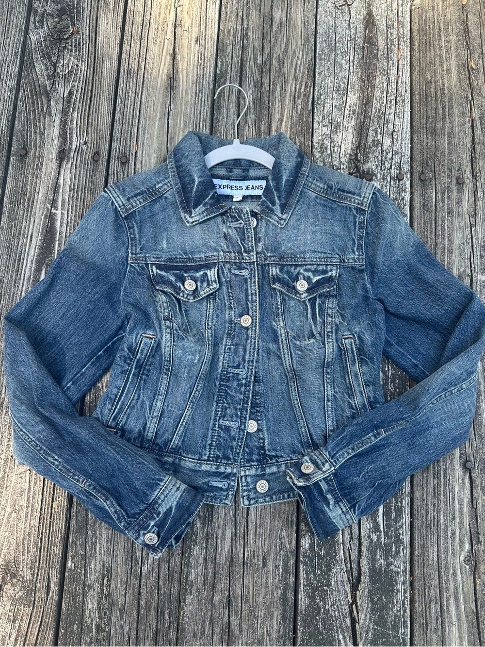 EXPRESS Jeans Blue Denim Jacket